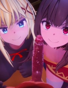 [MMD] MitsuboshiL - Megumin And Darkness